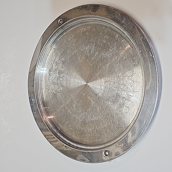 MCM Regal Ware Aluminum Rose Gold/Copper/Silver Colored Retro Cake Carrier - Picture 10 of 16